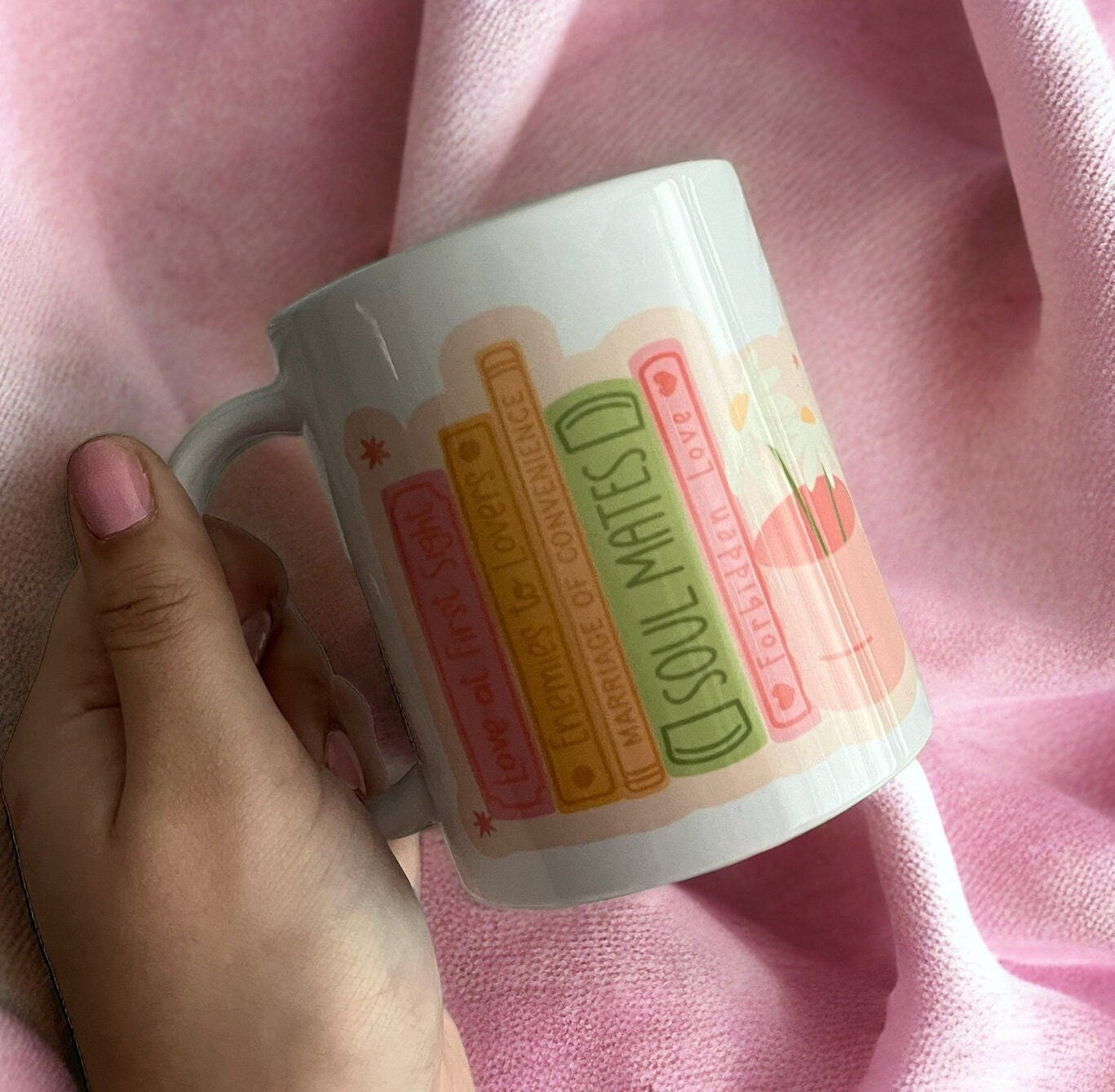 Book Tropes Bookish TBR Book Lover Mug