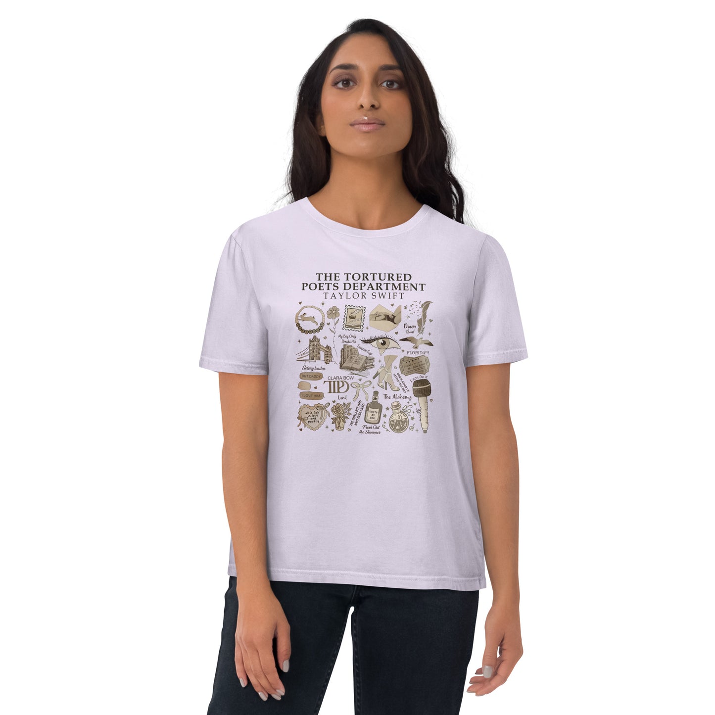 The tortured poets department Unisex organic cotton t-shirt